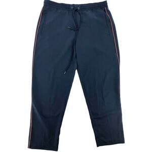 Urban Outfitters SILENCE NOISE Track Pants Size M Blue Side Stripe Y2K Retro